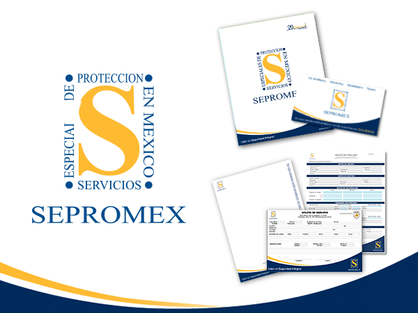 Apa Diseño Identidad e imagen Corporativa en Guadalajara Seguridad Privada Sepromex